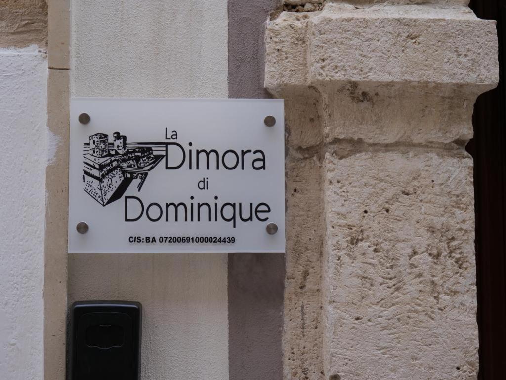 La Dimora Di Dominique Bari Exterior foto